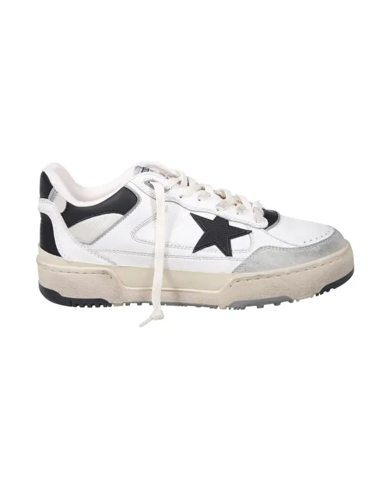 Golden Goose Low-Top Sneaker Forty2 Leather Sneaker weiß Weiß