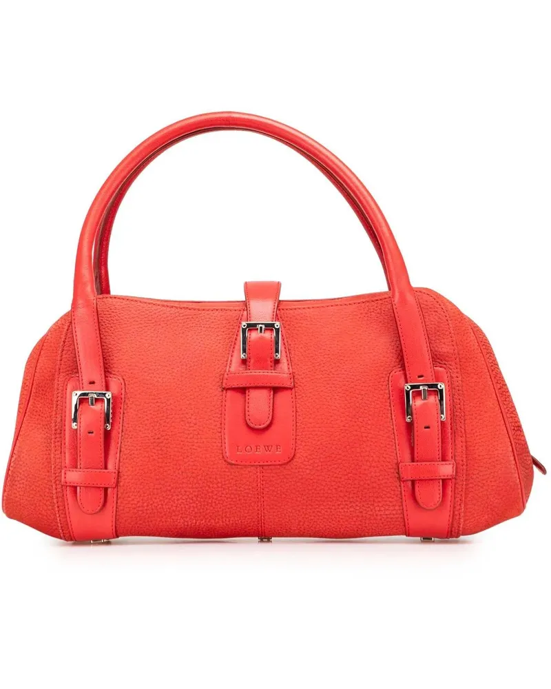 Loewe Crossbody Bags Nubuck Senda Handbag rot Rot