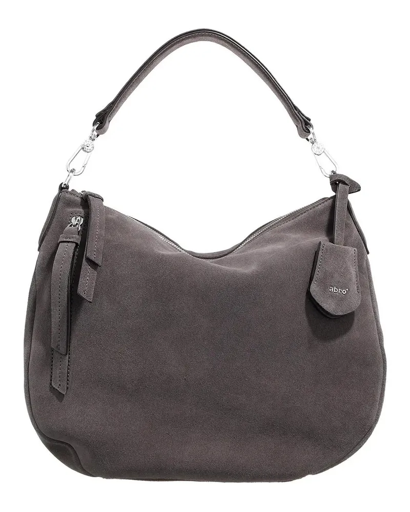 Abro Hobo Bags Beutel Juna Small/ Grey dunkelgrau Dunkelgrau