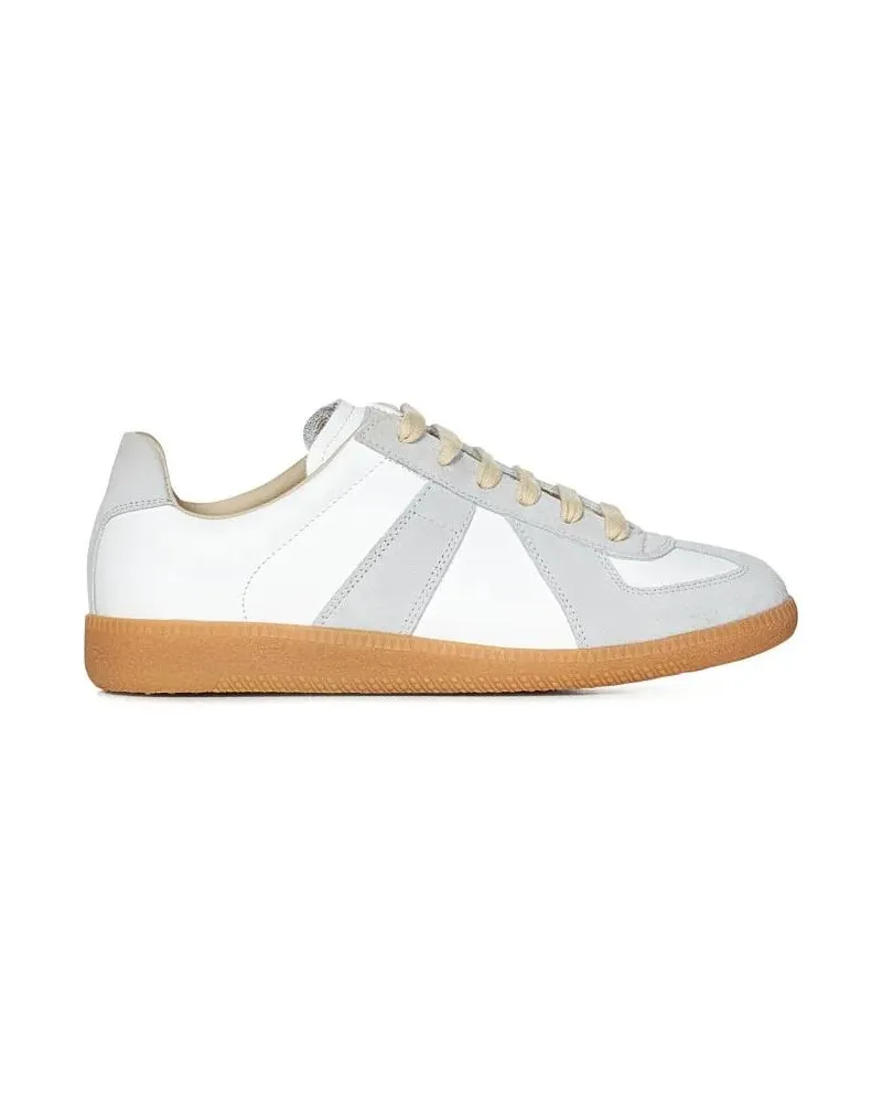 Maison Margiela Low-Top Sneaker White Low Sneakers weiß Weiß