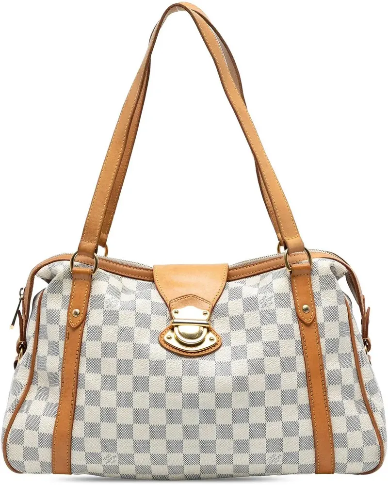 Louis Vuitton Hobo Bags Damier Azur Stresa PM weiß Weiß