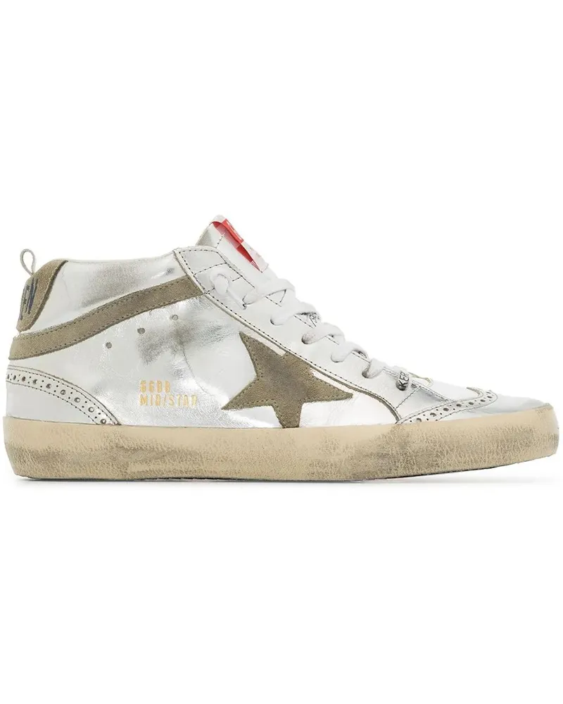 Golden Goose Low-Top Sneaker Sneakers Silvertaupe silberfarben Silber