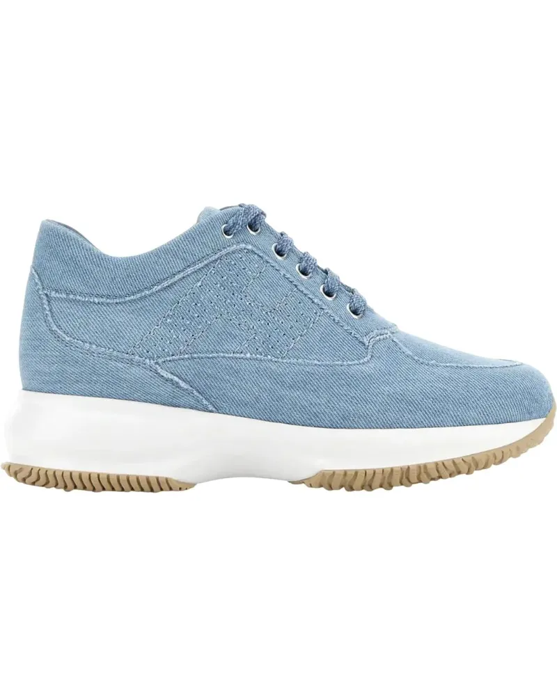 Hogan Low-Top Sneaker Flat Shoes Blue blau Blau