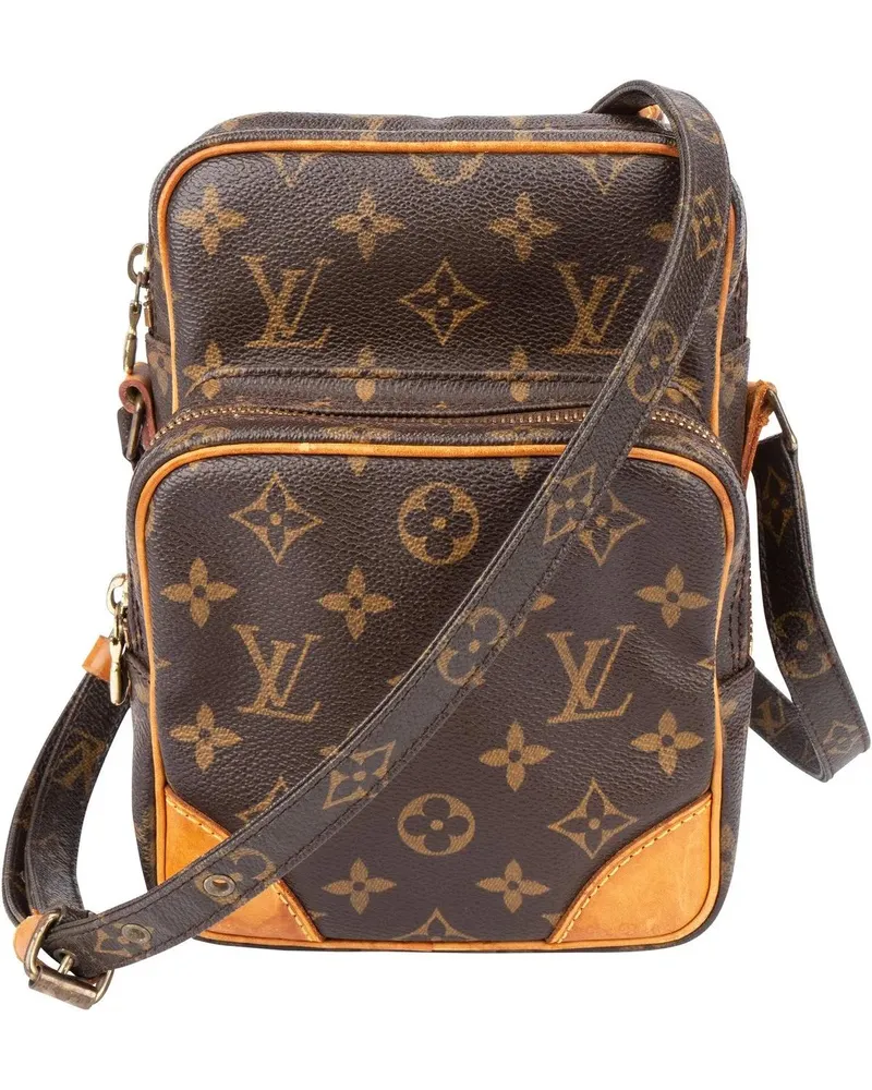 Louis Vuitton Crossbody Bags  Canvas Monogram Amazone Crossbody Ba braun Braun