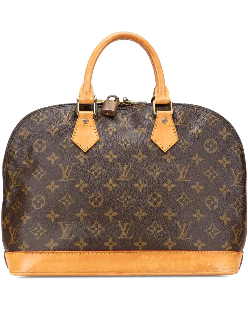 Louis Vuitton Crossbody Bags Monogram Alma PM braun Braun