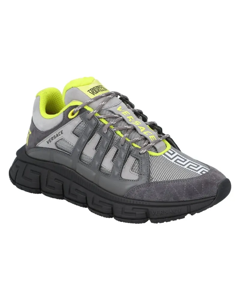 Versace Low-Top Sneaker Trigreca Print Sneakers grau Grau