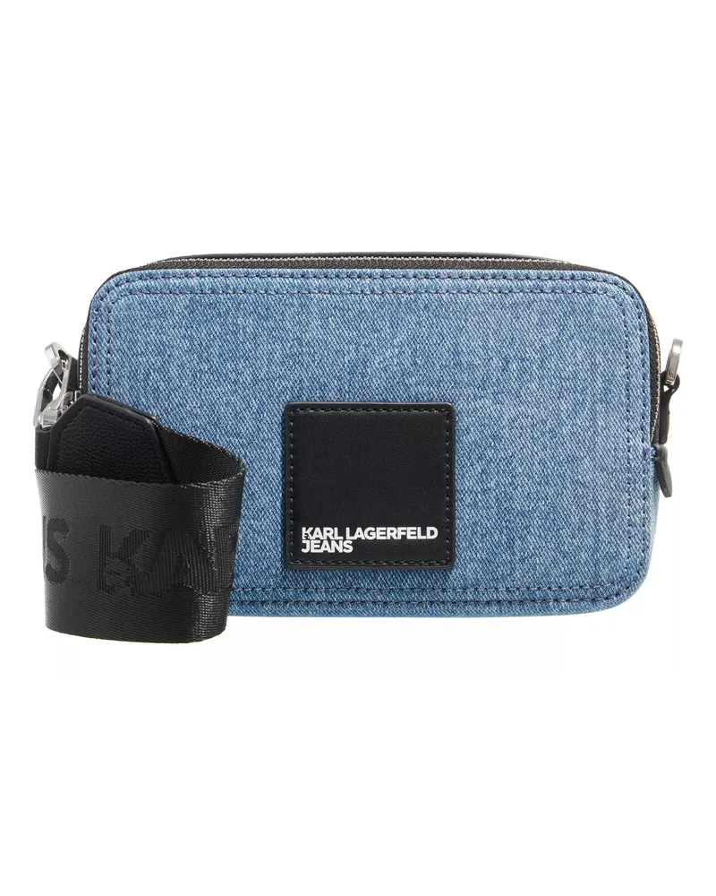 Karl Lagerfeld Crossbody Bags Box Logo Camera Bag (Denim) blau Blau