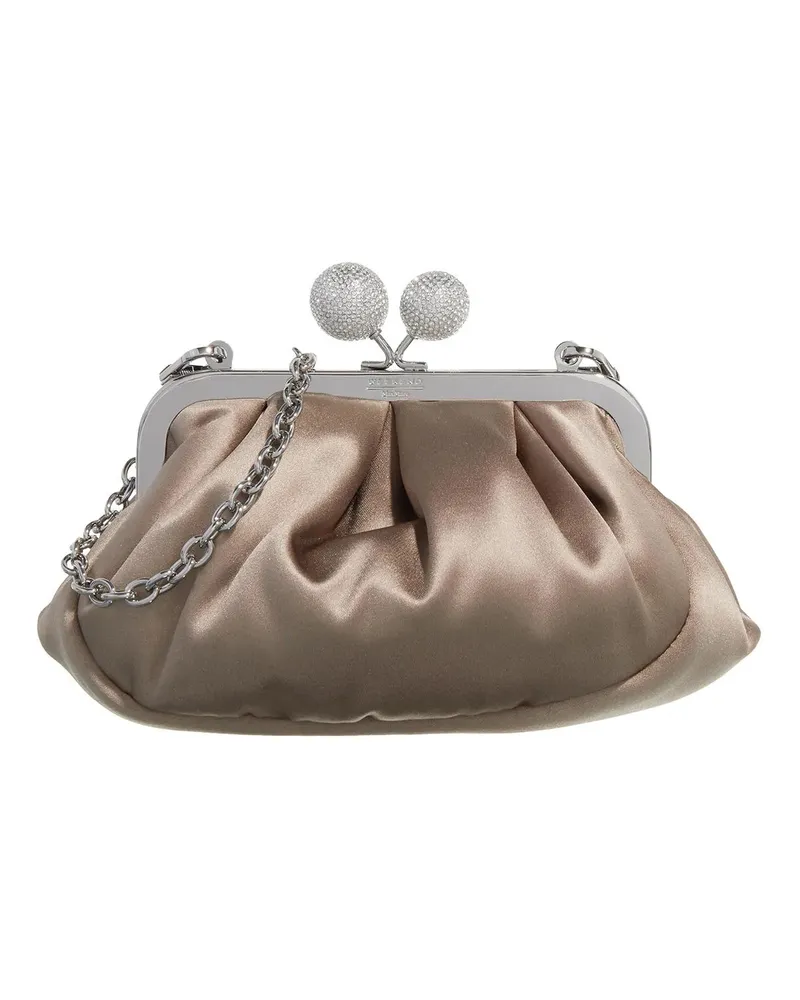 Max Mara Hobo Bags Emmy taupe Taupe