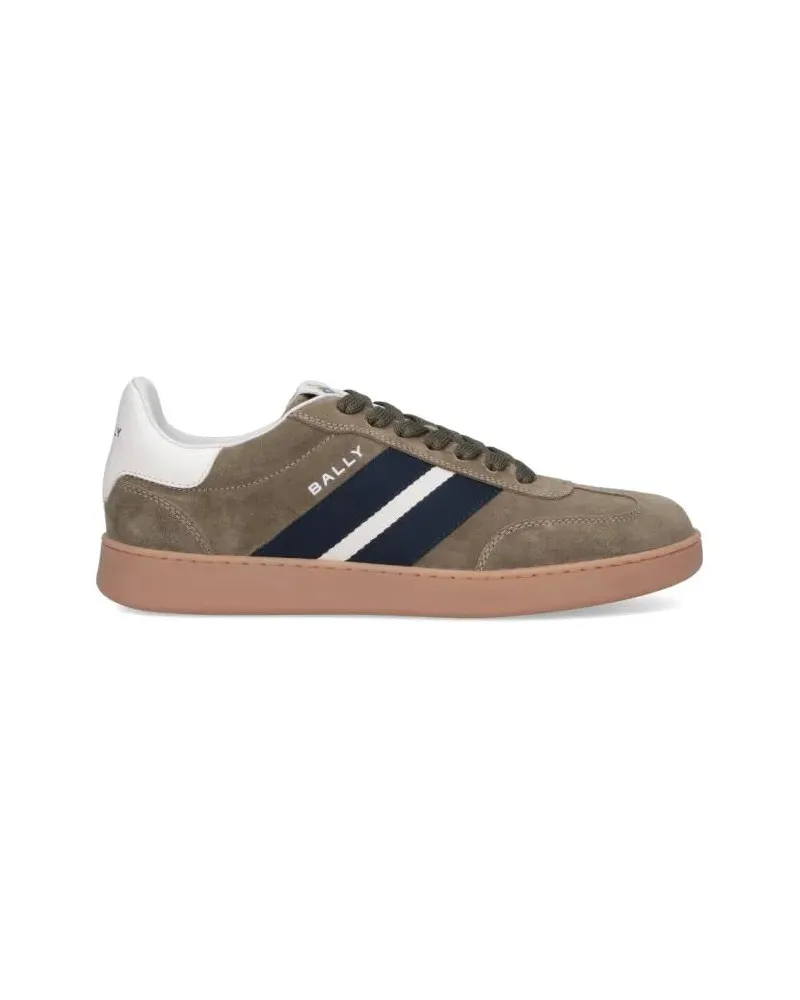 Bally Low-Top Sneaker "Retro Crest" Sneakers – Green grün Grün