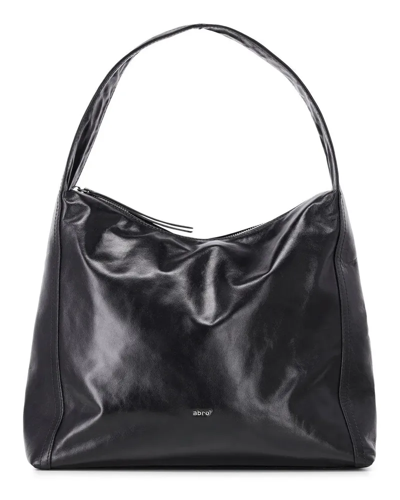 Abro Crossbody Bags Hobo Bag Amber schwarz Schwarz