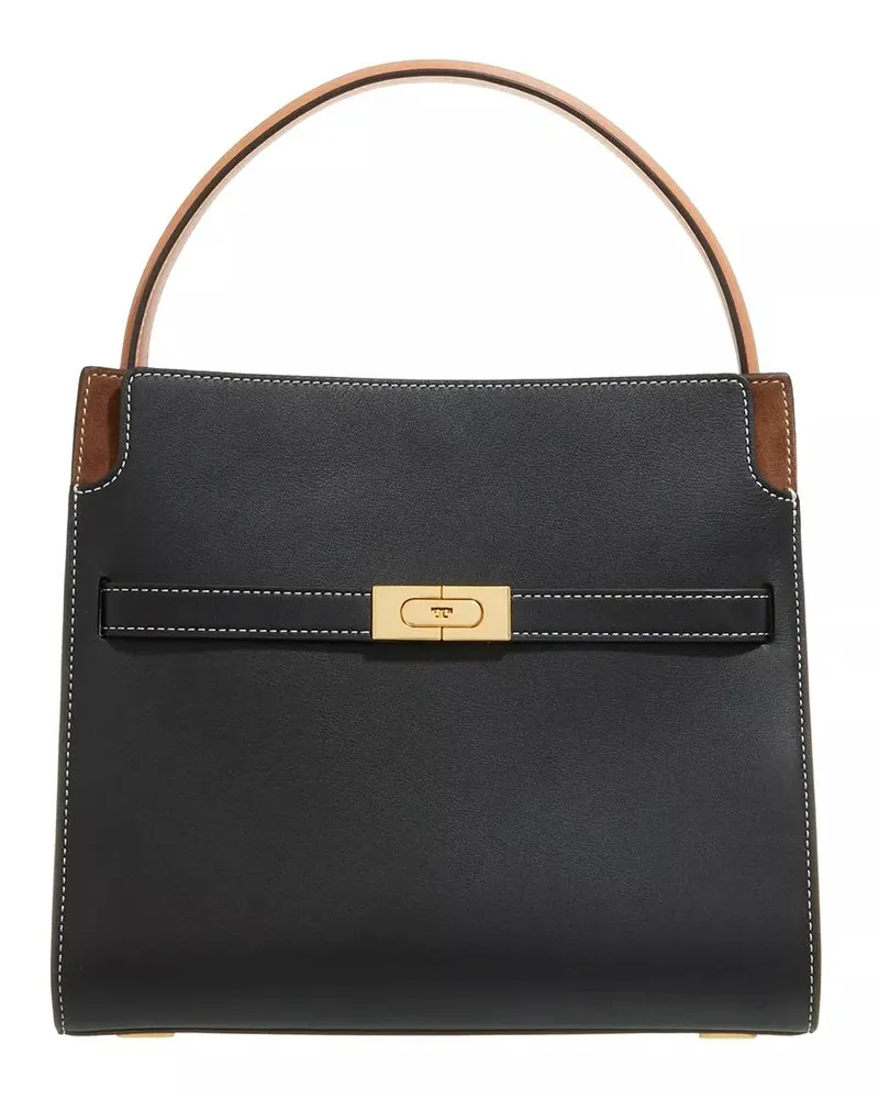 Tory Burch Crossbody Bags Lee Radziwill Small Double Bag schwarz Schwarz