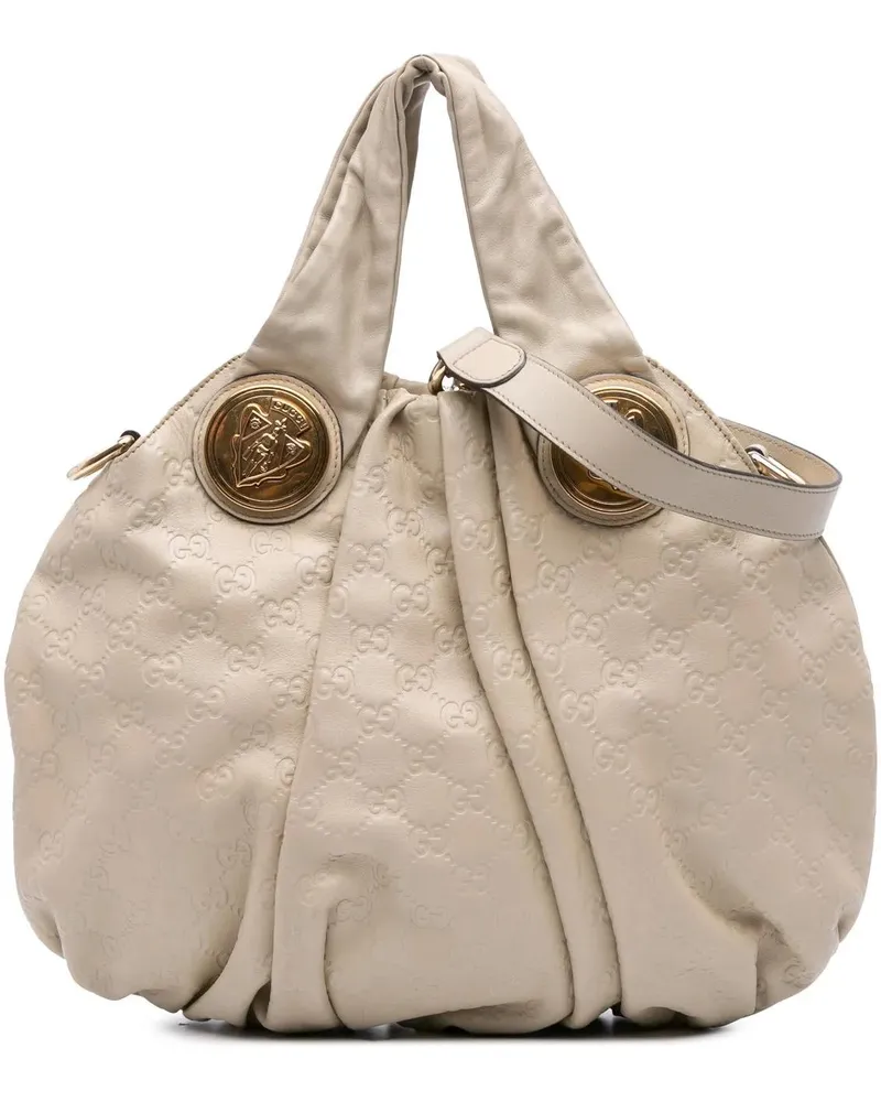Gucci Hobo Bags Medium ssima Hysteria Satchel braun Braun