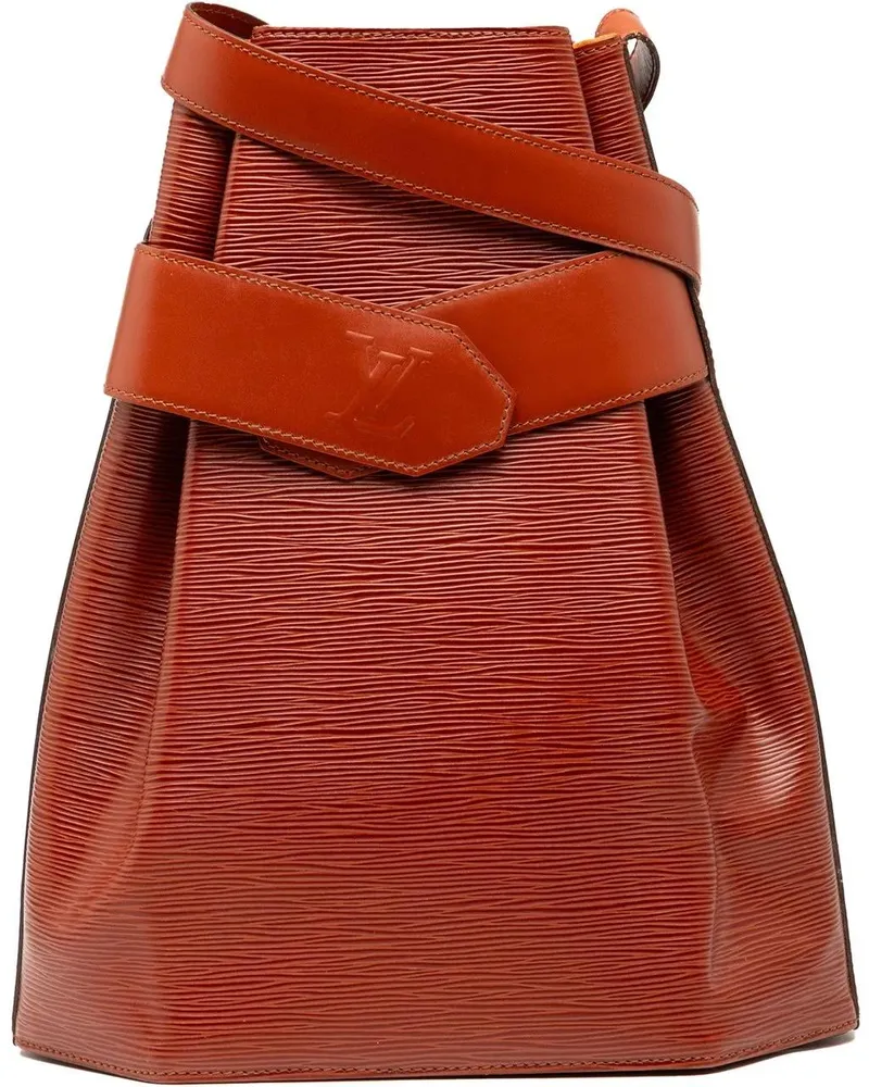 Louis Vuitton Hobo Bags Epi Sac D Epaule GM braun Braun