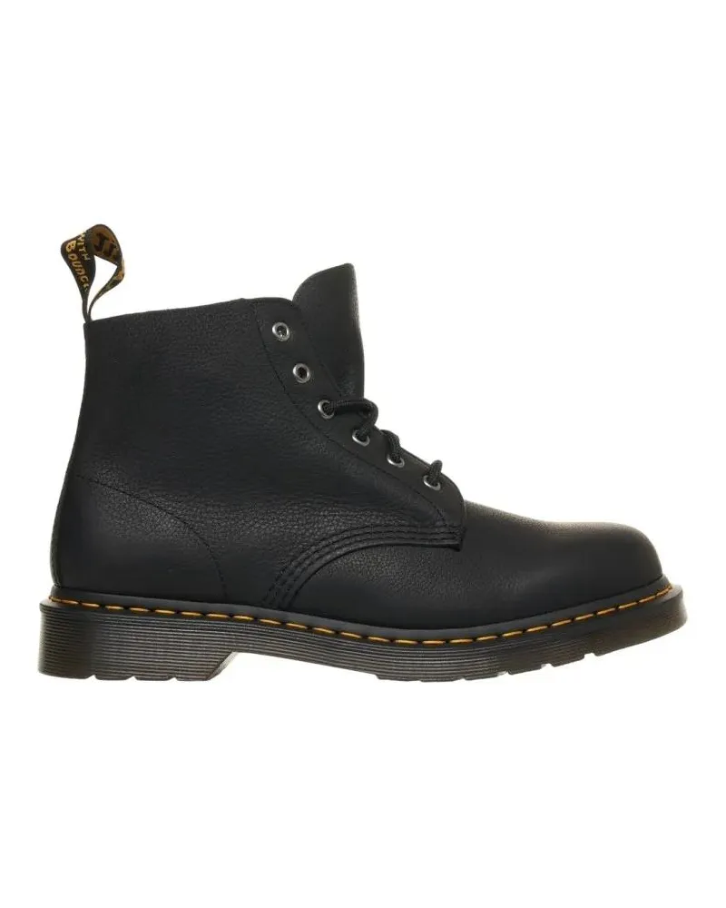 Dr.Martens Stiefel '101' Leather Lace-Up Boots schwarz Schwarz