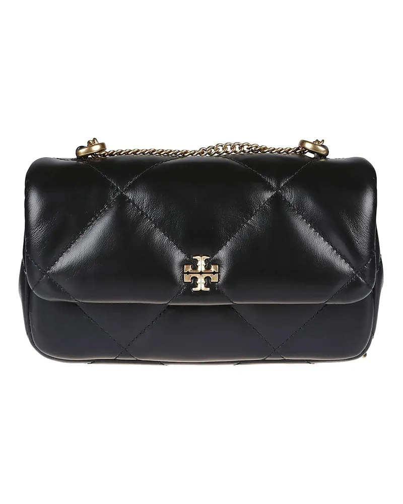 Tory Burch Crossbody Bags Mini Kira Flap Bag Black schwarz Schwarz
