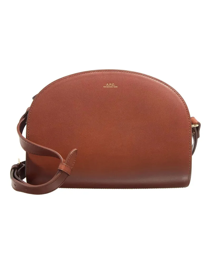 A.P.C. Crossbody Bags Sac Demi-Lune rot Rot