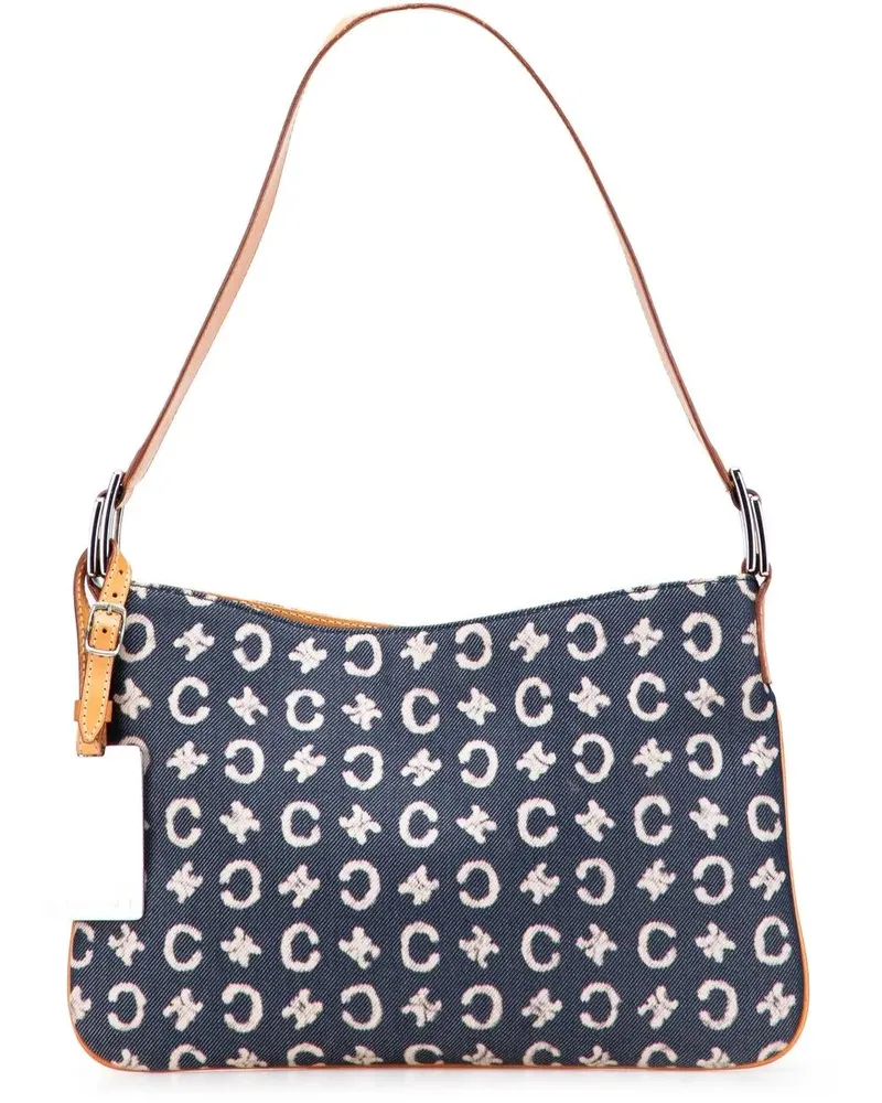Celine Hobo Bags C Macadam Denim Shoulder Bag blau Blau