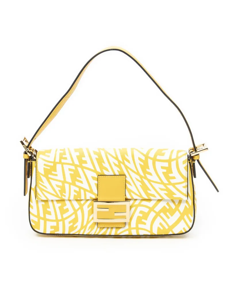 Fendi Crossbody Bags Baguette gelb Gelb