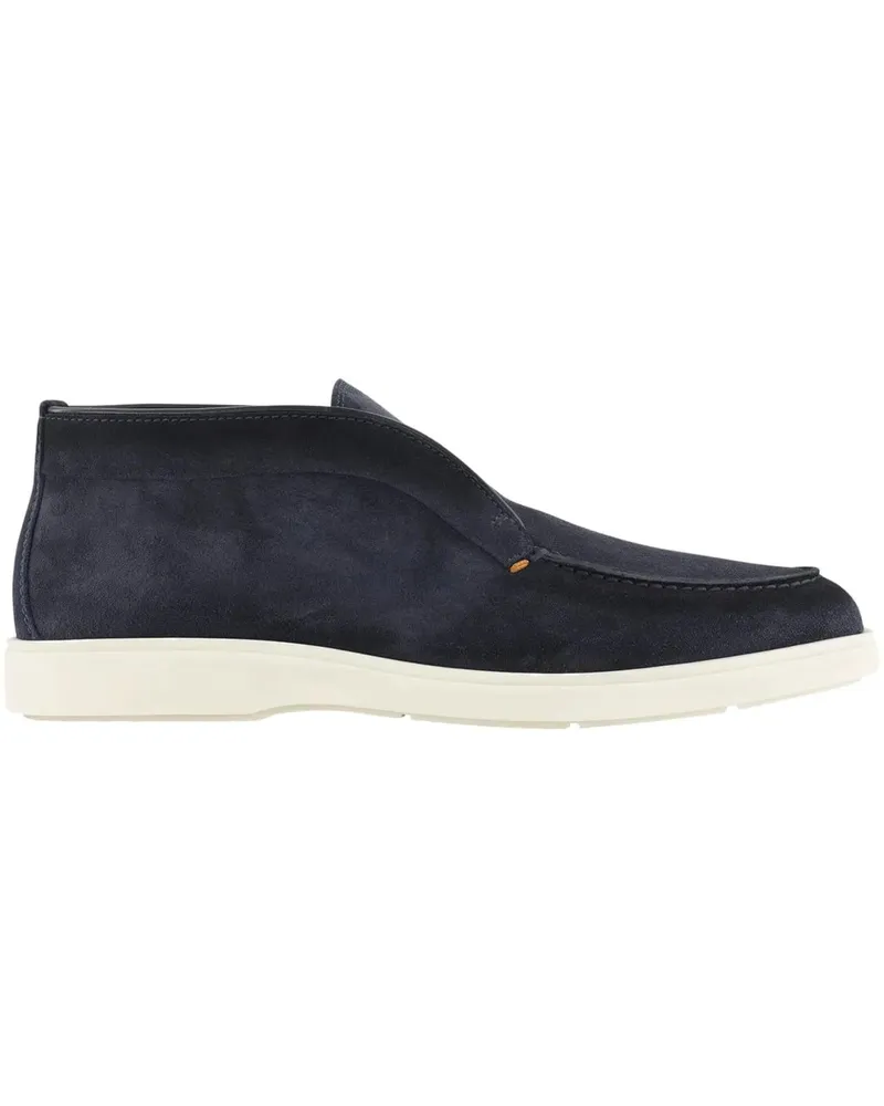 Santoni Loafer Digits Moccasin blau Blau