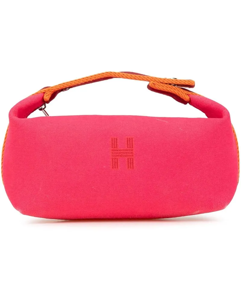 Hermès Kosmetiktaschen 2020-2024 Small Canvas Bride A Brac rosa Gold