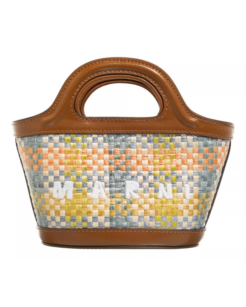 Marni Shopper & Totes Tropicalia Micro bunt Bunt