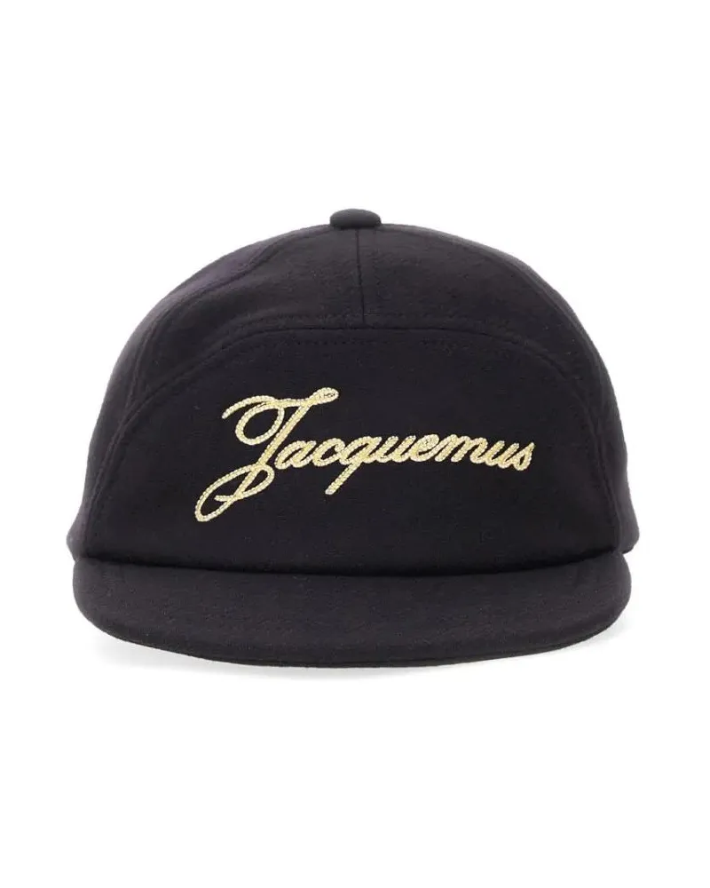Jacquemus Caps & Mützen Baseball Hat With Logo blau Blau