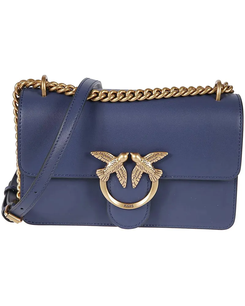 Pinko Crossbody Bags Love One Mini Bag Blue blau Blau