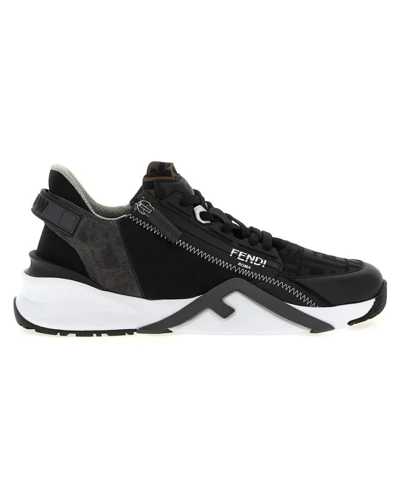 Fendi Low-Top Sneaker 'Flow' Sneakers schwarz Schwarz