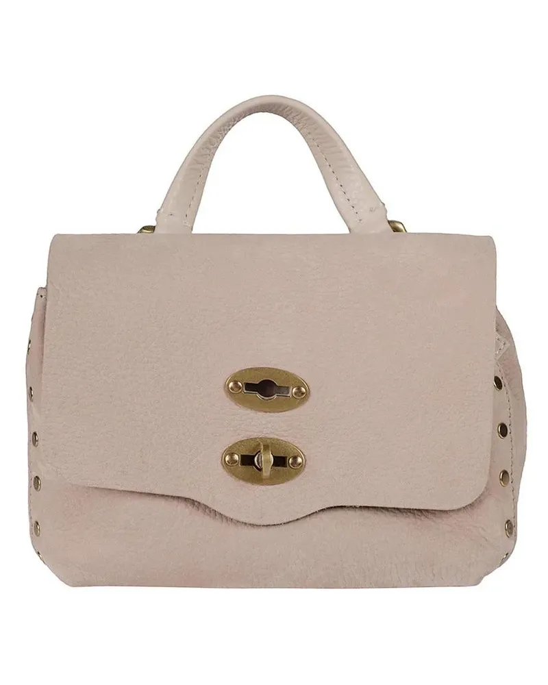 Zanellato Hobo Bags Leather Bag Postina Jones Baby Shoulder Bag beige Beige