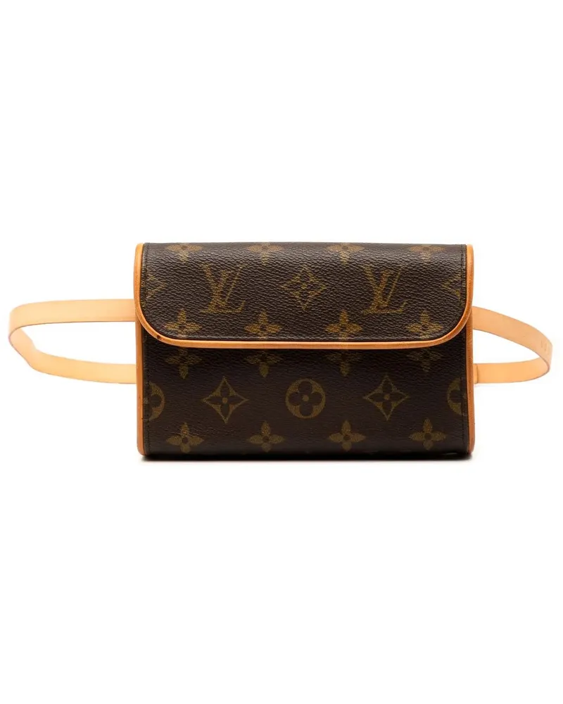 Louis Vuitton Bauchtaschen Monogram Pochette Florentine braun Braun