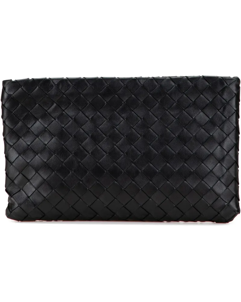 Bottega Veneta Clutches Nappa Intrecciato Clutch schwarz Schwarz