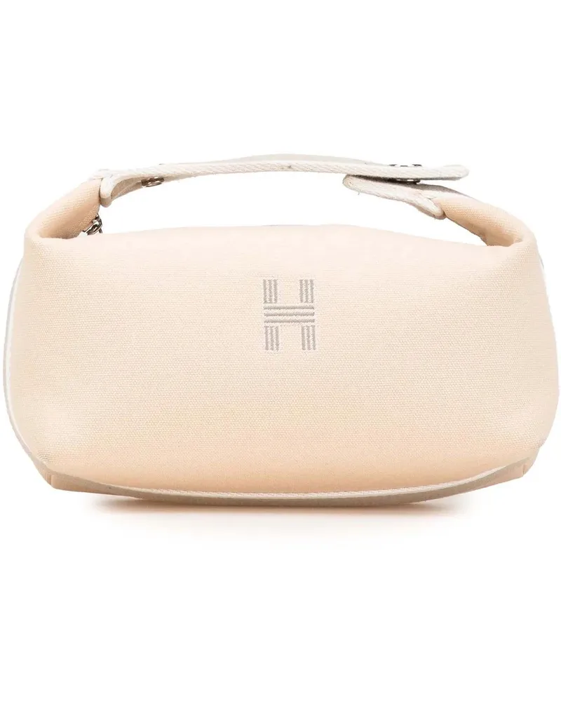 Hermès Kosmetiktaschen 2020-2025 Small Toile Bride A Brac braun Braun