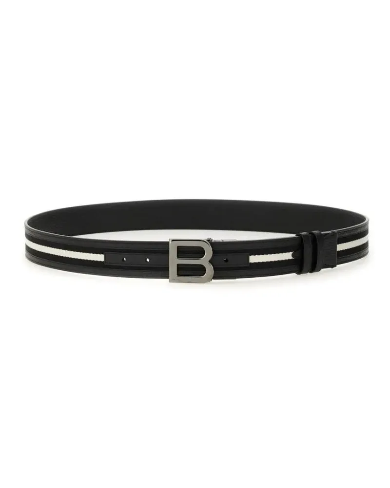 Bally Gürtel "B-Logo" Belt schwarz Schwarz