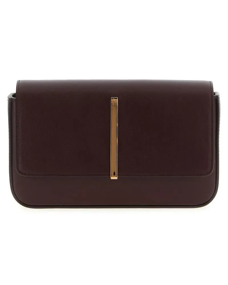 TOD'S Hobo Bags Mini Leather Shoulder Bag schwarz Schwarz