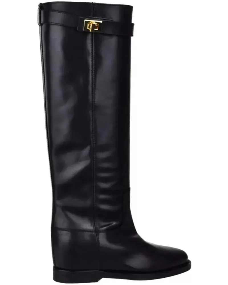 Via Roma 15 Stiefel Boots Black schwarz Schwarz