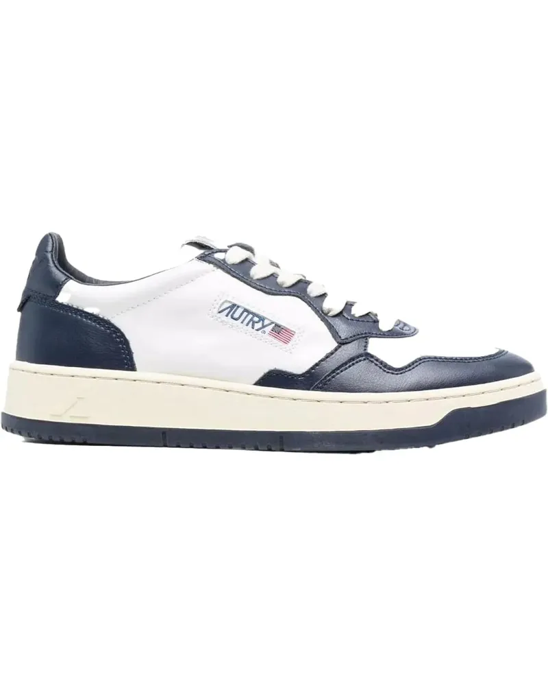 AUTRY Low-Top Sneaker Sneaker Medalist Low aus Leder blau Blau