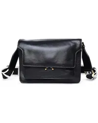 Marni Shopper Medium Trunk Shoulder Bag Schwarz