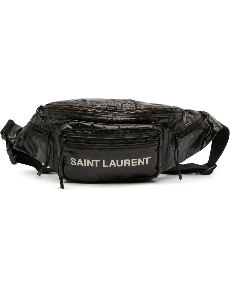 Saint Laurent Bauchtaschen Nylon Nuxx Belt Bag schwarz Schwarz