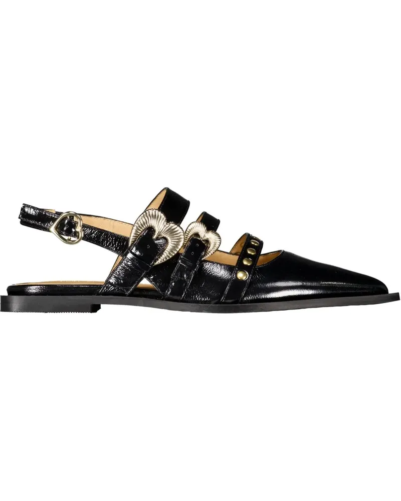 TORAL Sandalen  Muiltjes Zwart Tl-madison schwarz Schwarz