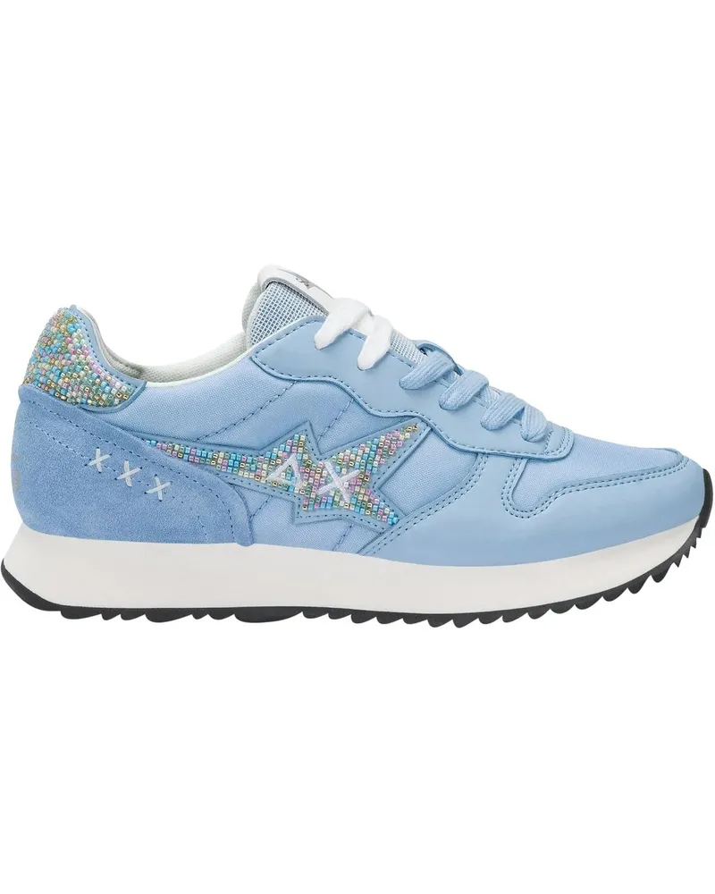 Sun68 Low-Top Sneaker Sneakers Clear Blue beige Beige