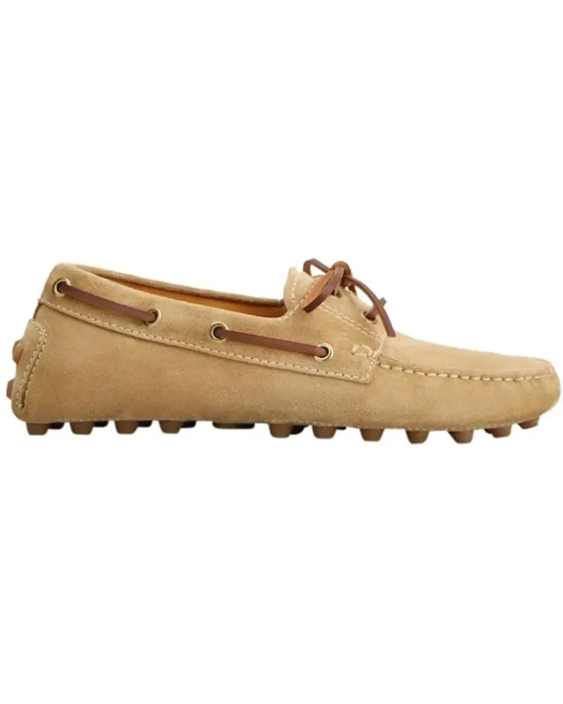 TOD'S Loafer Flat Shoes White weiß Weiß