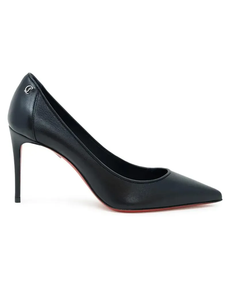 Christian Louboutin Hohe Schuhe Black Nappa/Lining Sporty Kate Pumps schwarz Schwarz