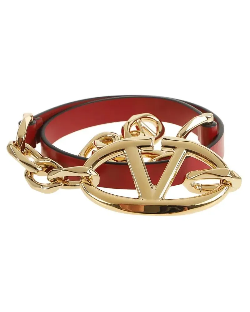 Valentino Garavani Gürtel Vlogo The Bold Edition Belt braun Braun