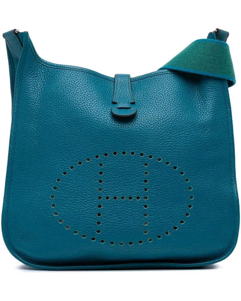 Hermès Hobo Bags Clemence Evelyne III 33 blau Blau
