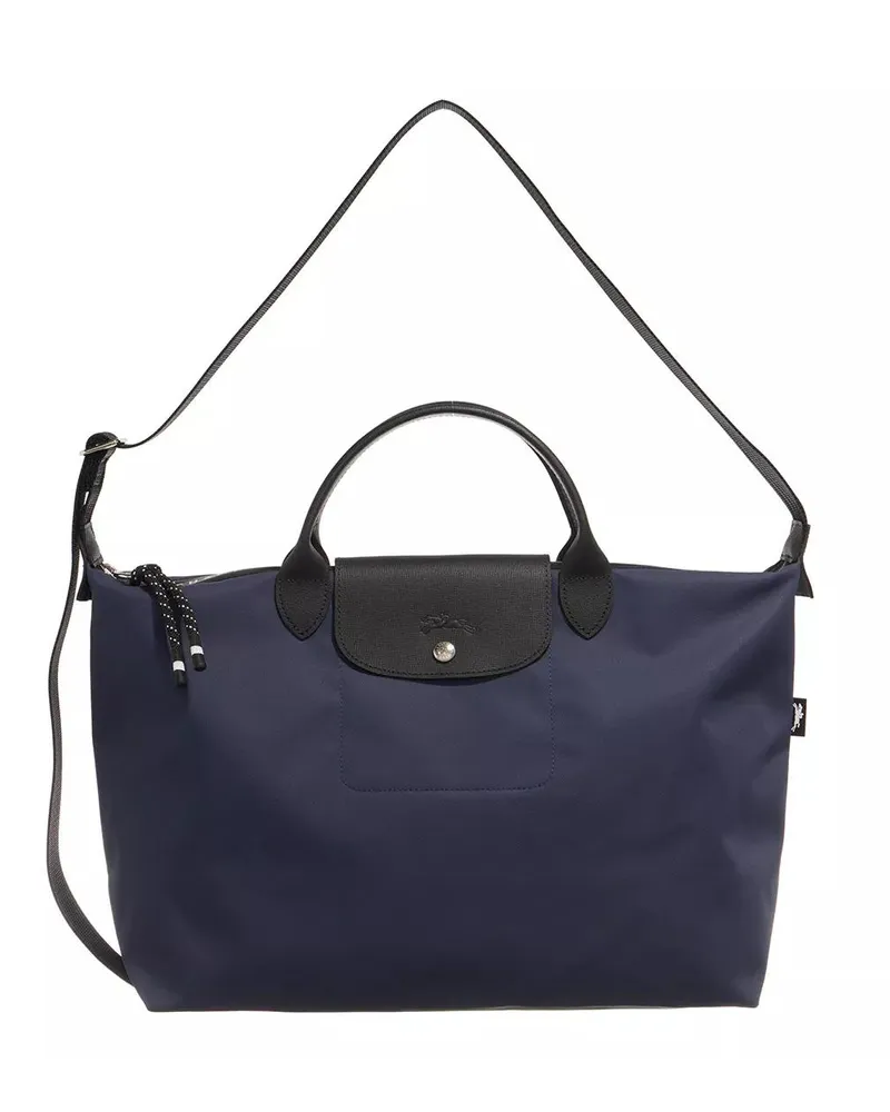 Longchamp Satchels Top Handle Bag Large blau Blau