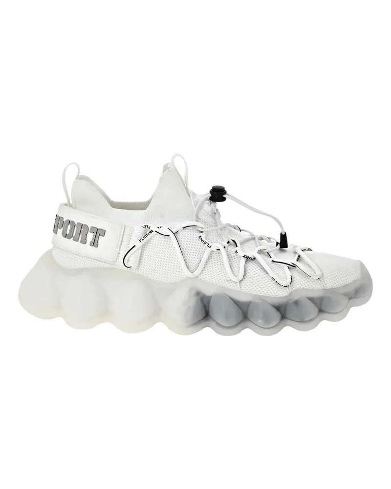 Philipp Plein Low-Top Sneaker Runner Sneaker The Bubble Gen.x.02 Tiger weiß Weiß