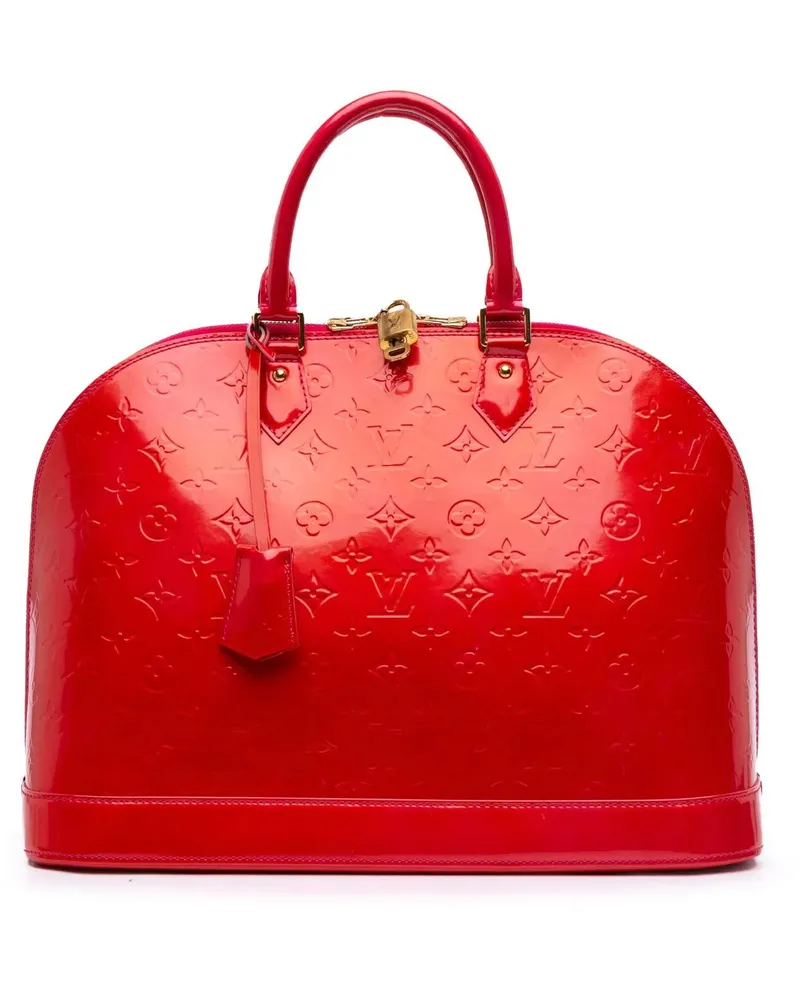 Louis Vuitton Crossbody Bags Monogram Vernis Alma PM rot Rot