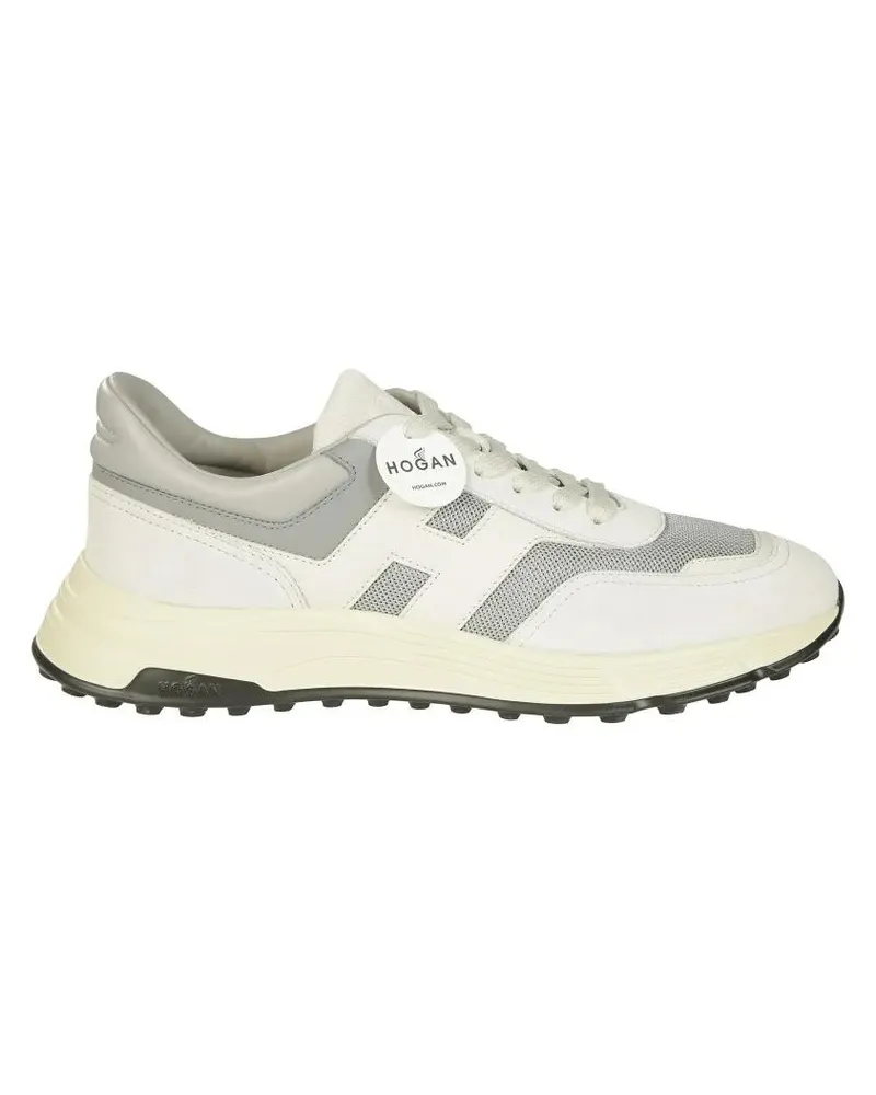 Hogan Low-Top Sneaker Sleek Low-Profile Sneakers With Textured Design weiß Weiß