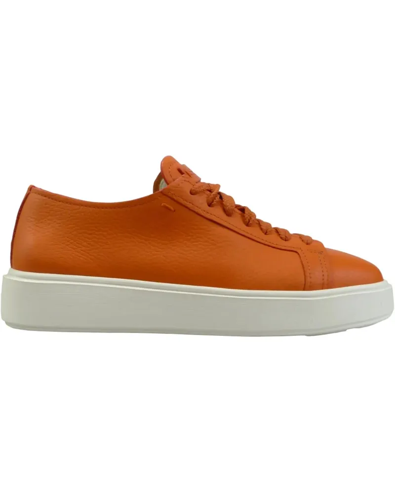 Santoni Low-Top Sneaker Sneakers Orange orange Orange