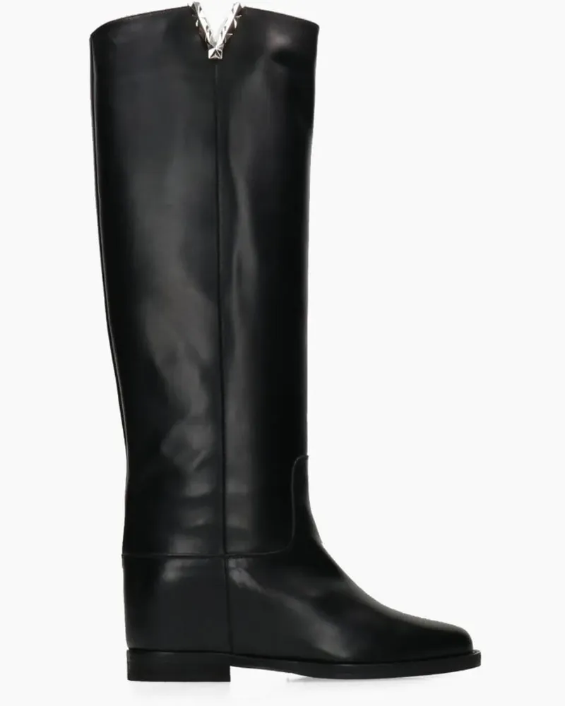 Via Roma 15 Stiefel Boots Black schwarz Schwarz